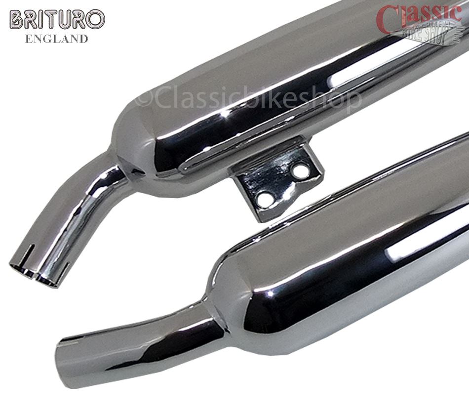 Triumph T100 Bonneville (After Market) Loud Silencers 20002010 eBay