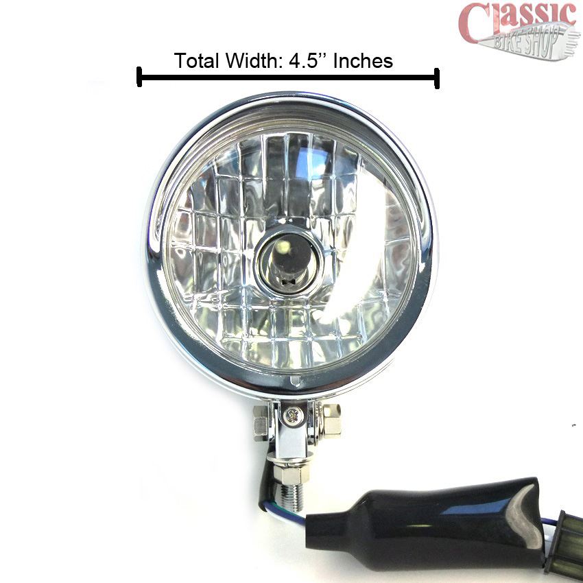 Universal Motorcycle Crash Bar Spotlight BSA Triumph Norton Honda eBay