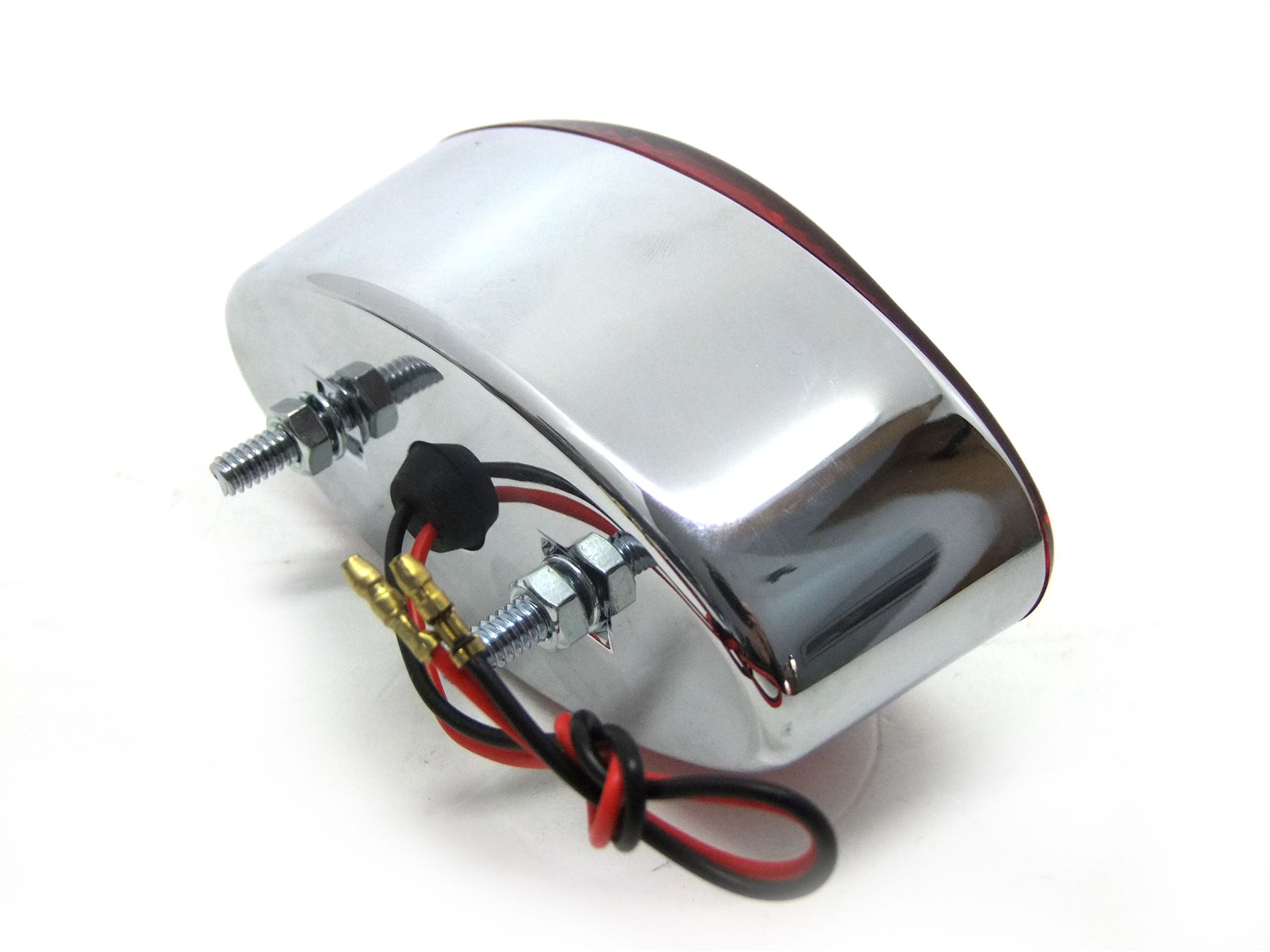 Chrome Cat Eye Motorcycle Rear Brake Stop Tail Light Chrome Cat Eye Motorcycle Rear Brake Stop Tail Light