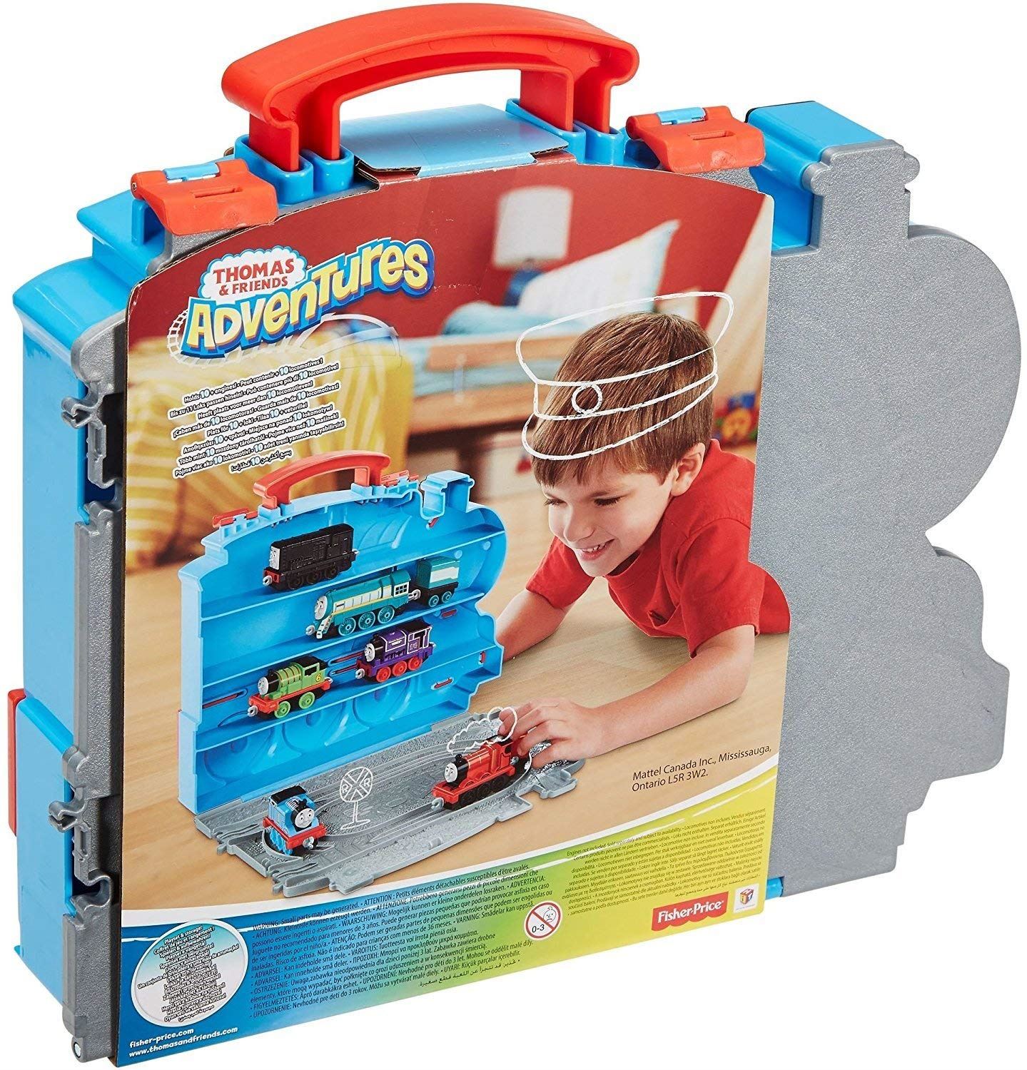Fisher Price Thomas & Friends Adventures OnTheGo Train Playbox Carry