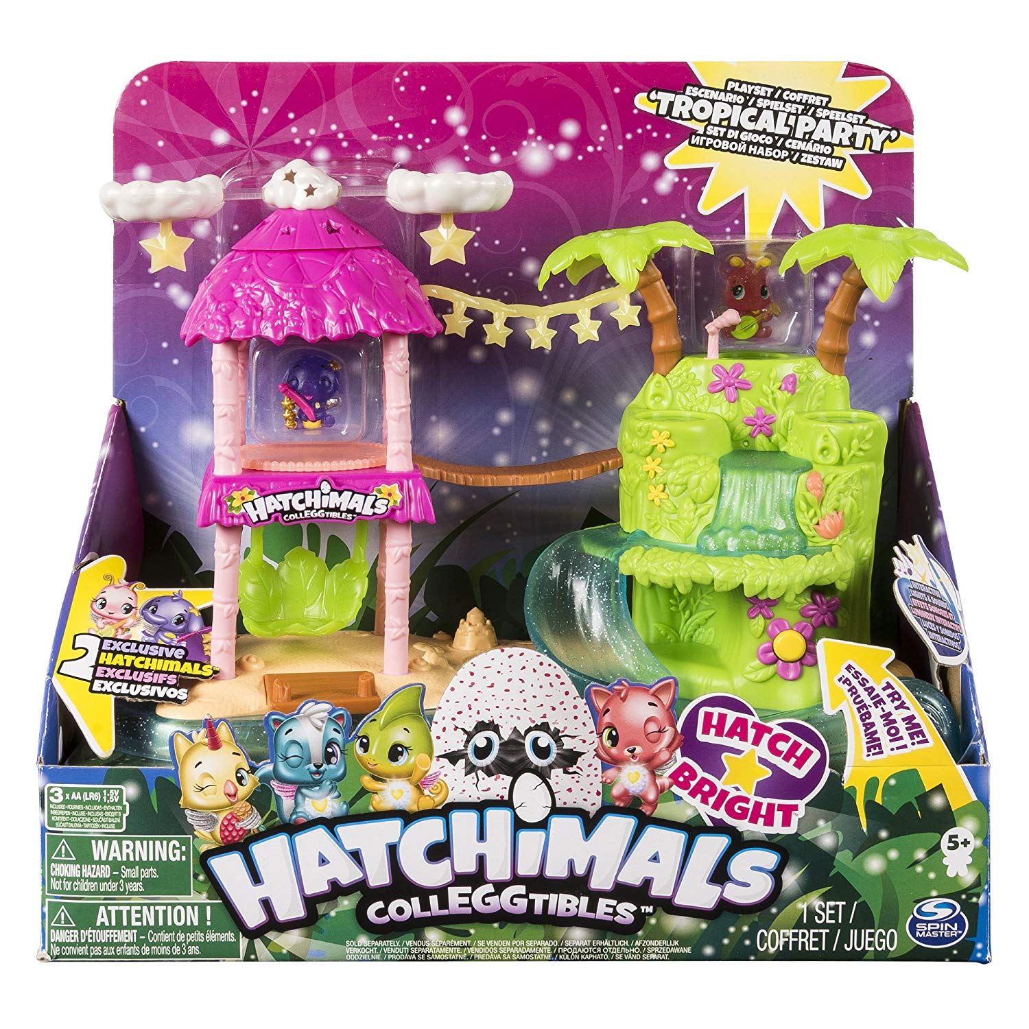 Hatchimals Colleggtibles Tropical Island Playset Party eBay