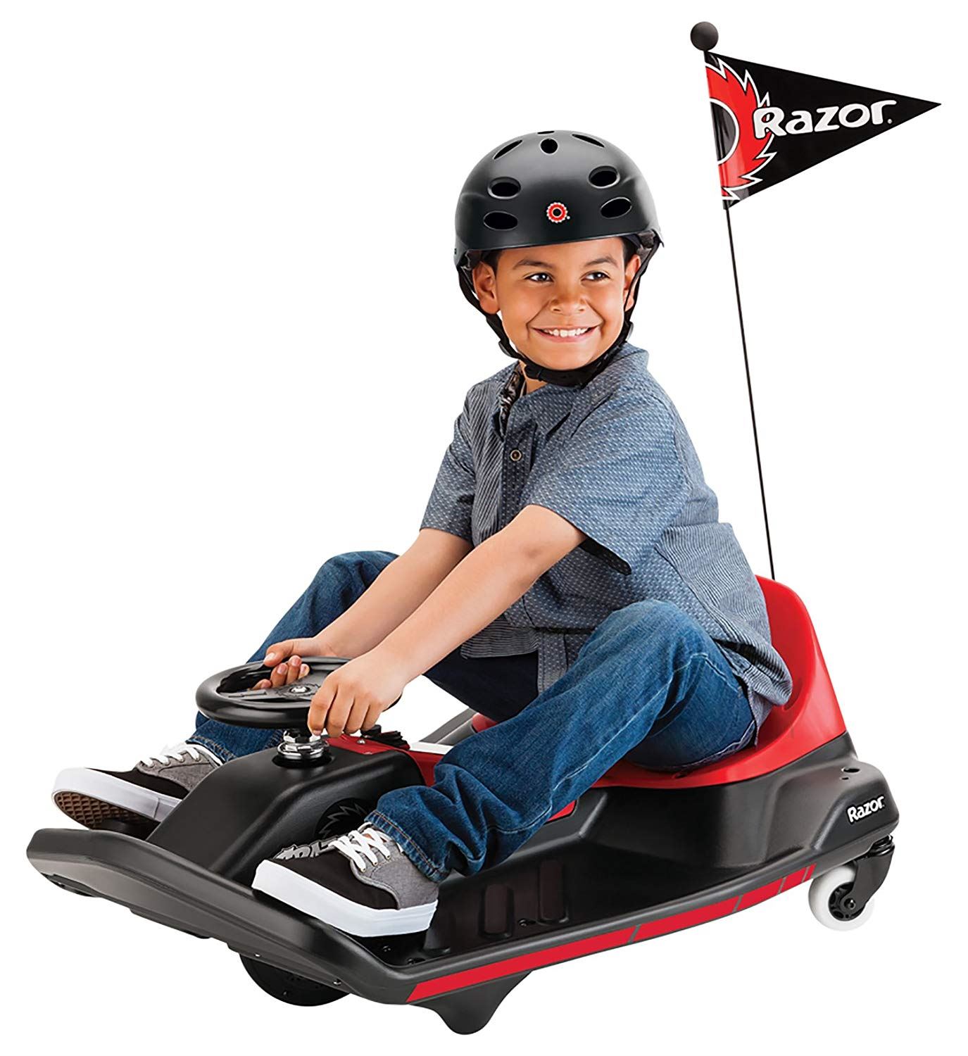 Razor Crazy Cart Shift Electric Go Kart Ride On eBay