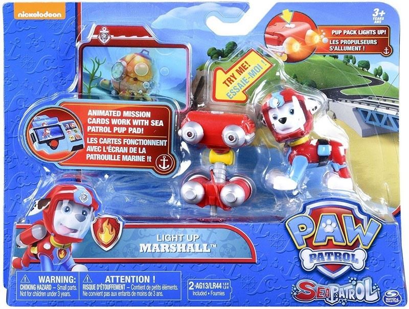 paw patrol light up toys