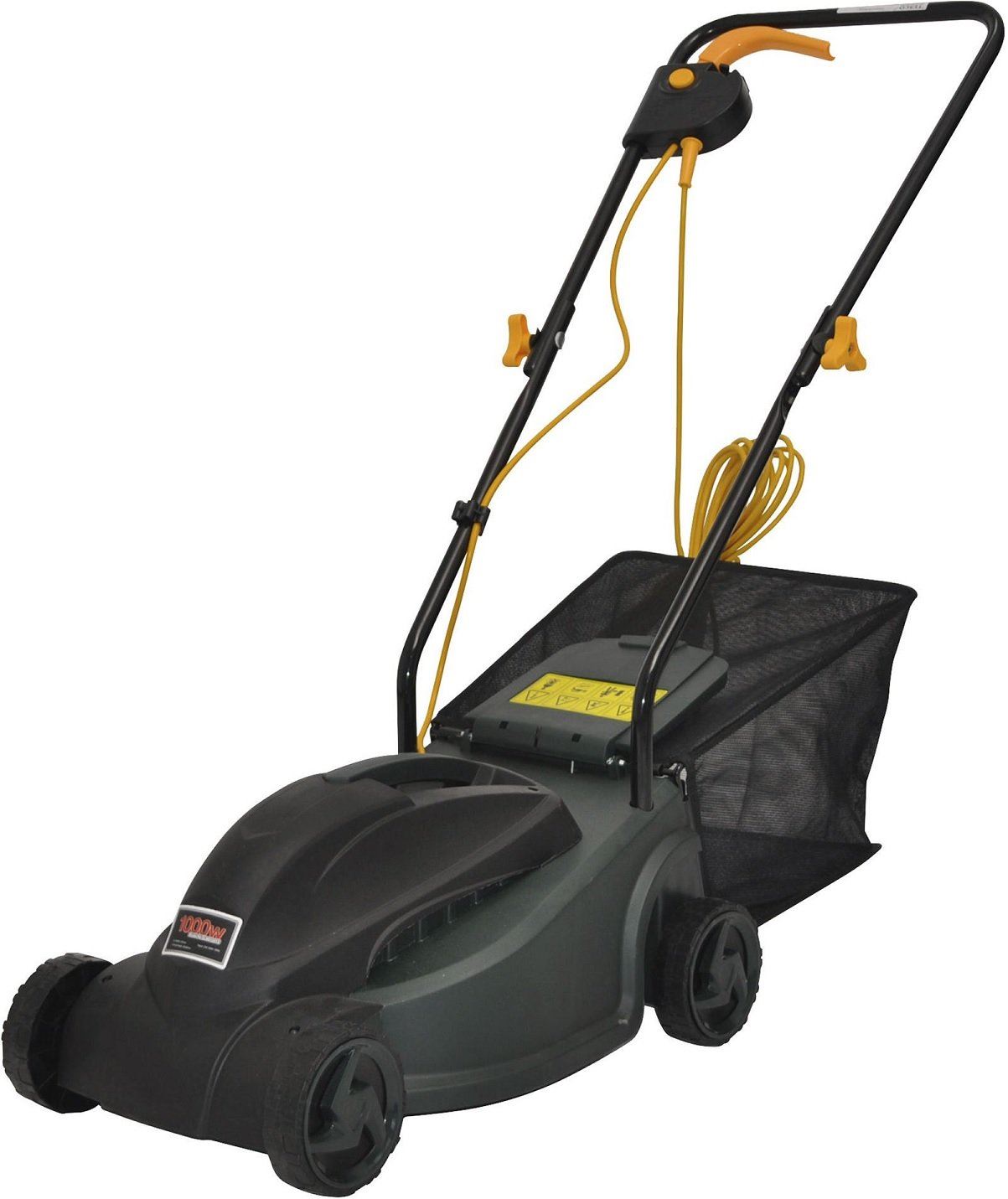1000W Electric Rotary Lawn Mower With 27L Grass Collection Bag eBay
