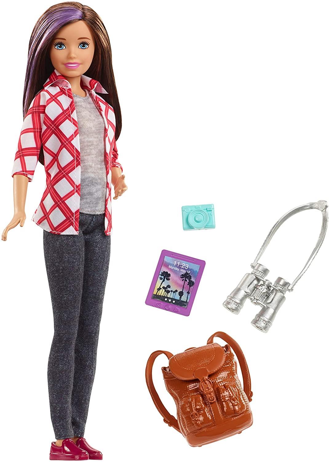 barbie travel skipper doll 887961683738 eBay