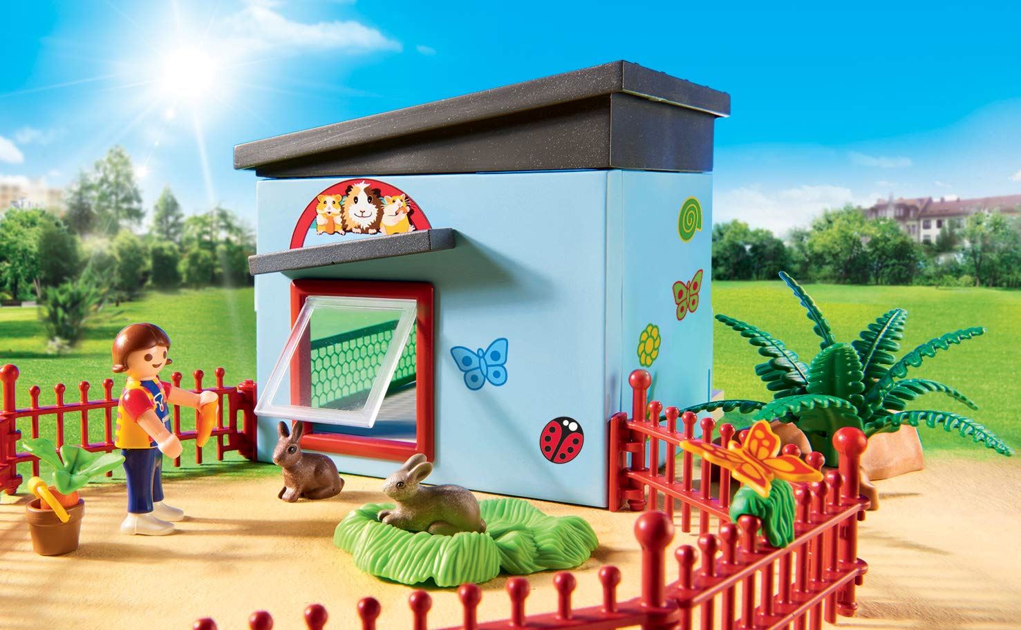 Playmobil City Life Pet Hotel Small Animal Boarding Playset 9277 eBay