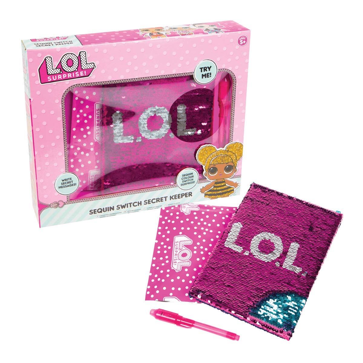 lol surprise sequin switch secret keeper