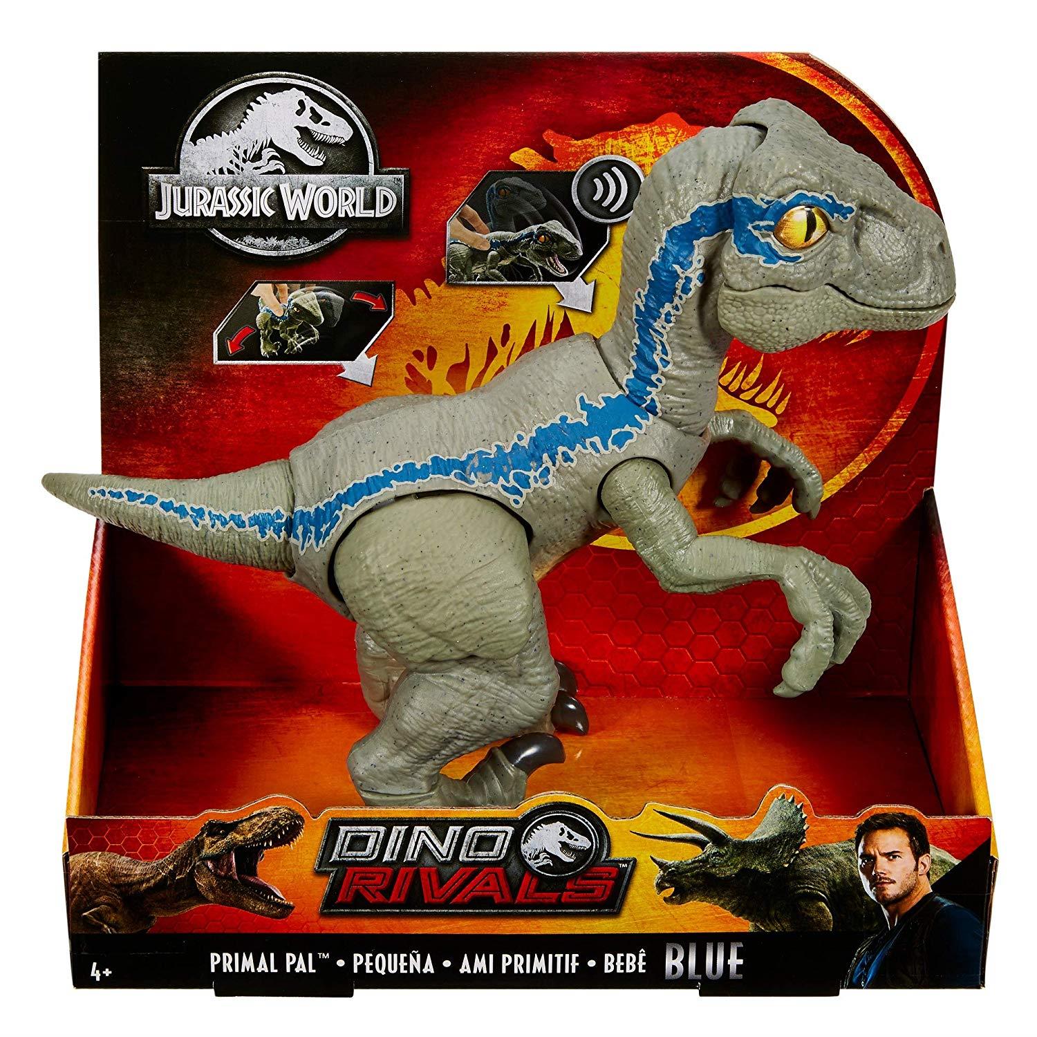 Jurassic World Dino Rivals Primal Pal Blue Electronic Pet Dinosaur Toy 887961758467 eBay
