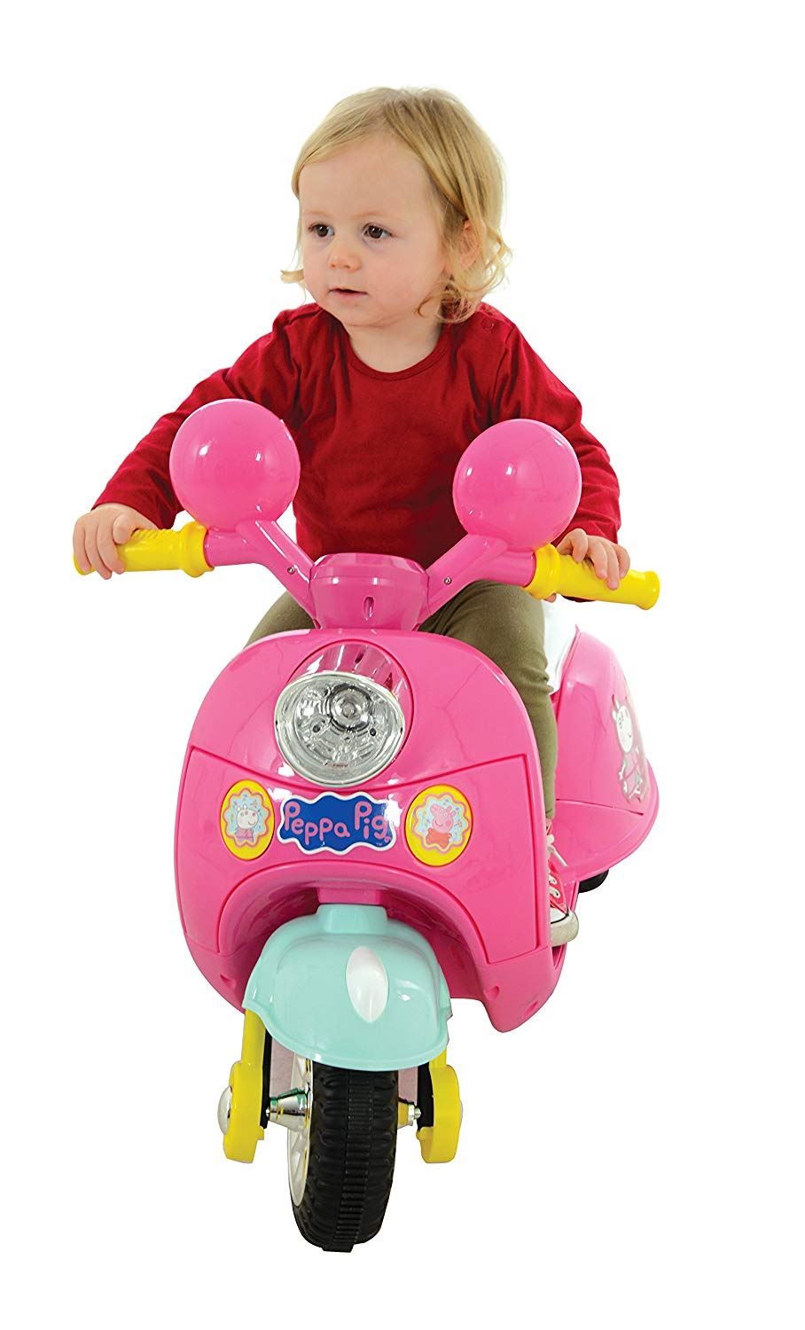 peppa pig 6v battery operated motorbike