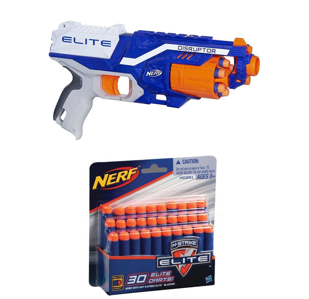 pistola nerf disruptor