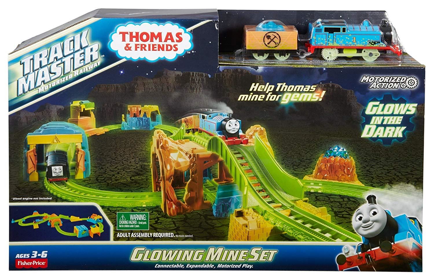 glow in the dark thomas trackmaster uk