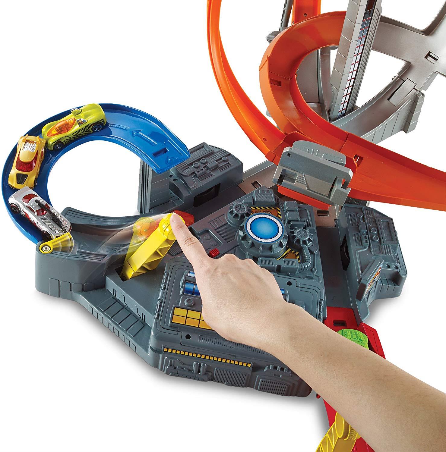 Hot Wheels Spin Storm Track Set eBay