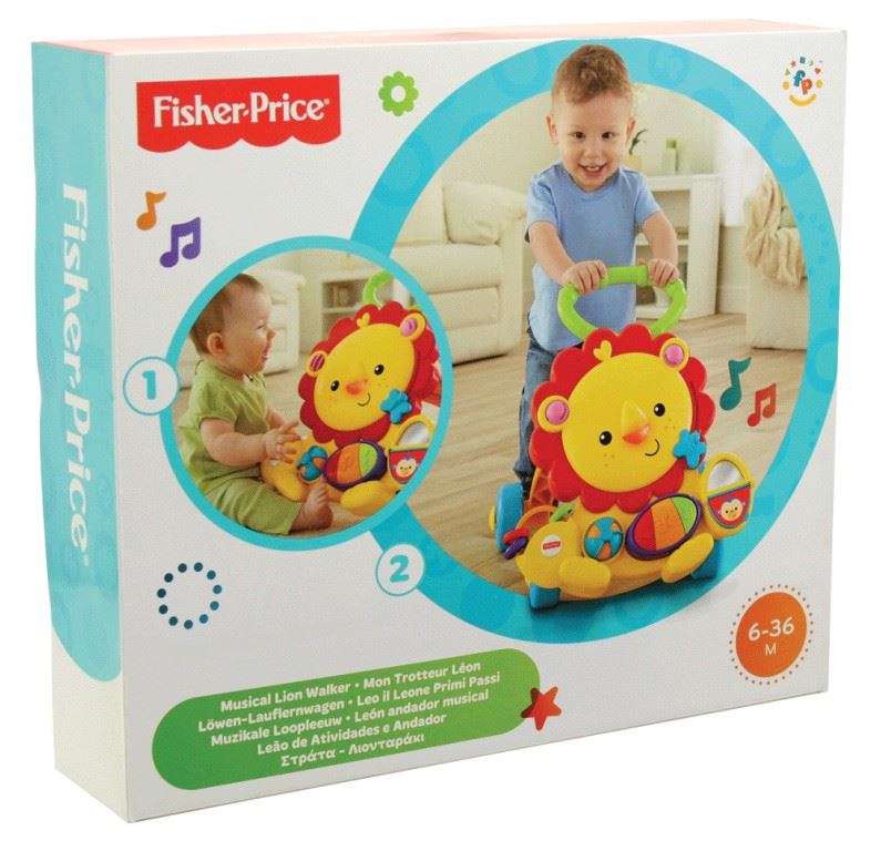 fisher price lion walker