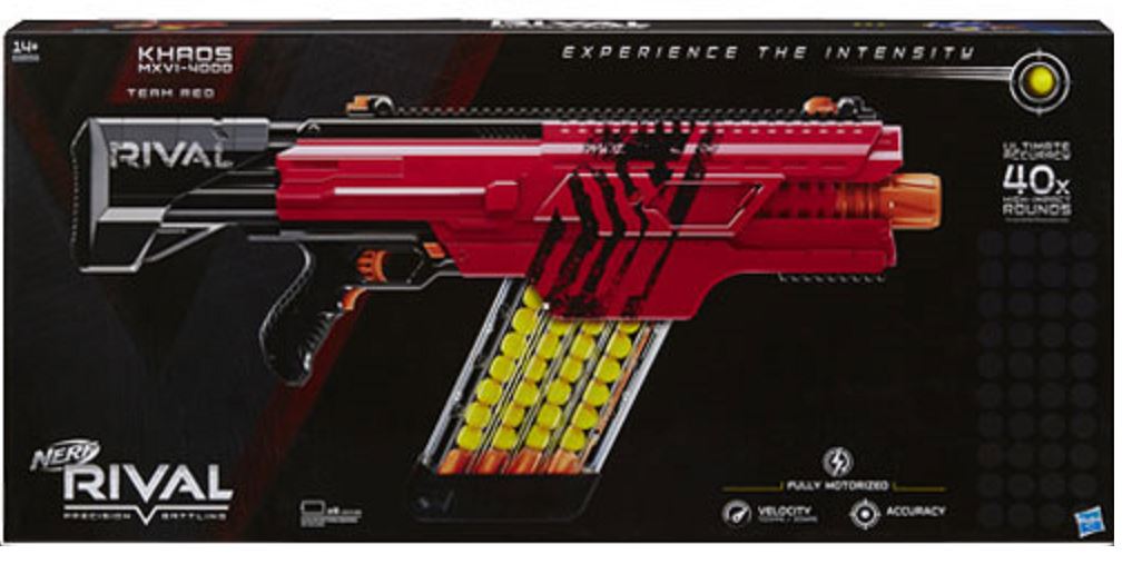 Khaos MXVI-4000 XV-700 3000 50X Tours Nerf Rival série Blaster Artemis XVII