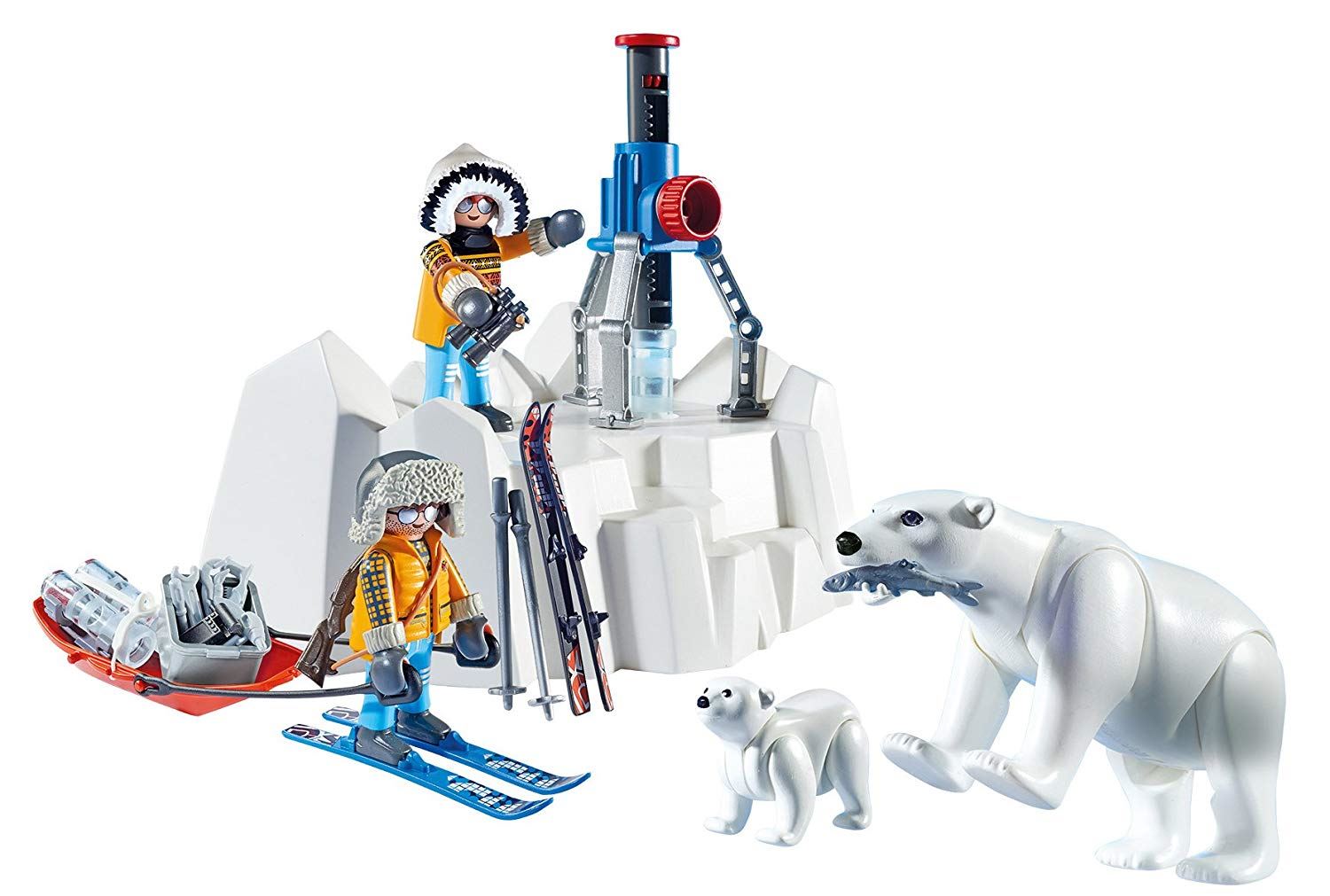 Playmobil Arctic Explorers With Polar Bears Playset 9056