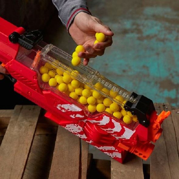 Nerf Rival Nemesis MXVII10K Team Red, Blue Gun Blaster eBay