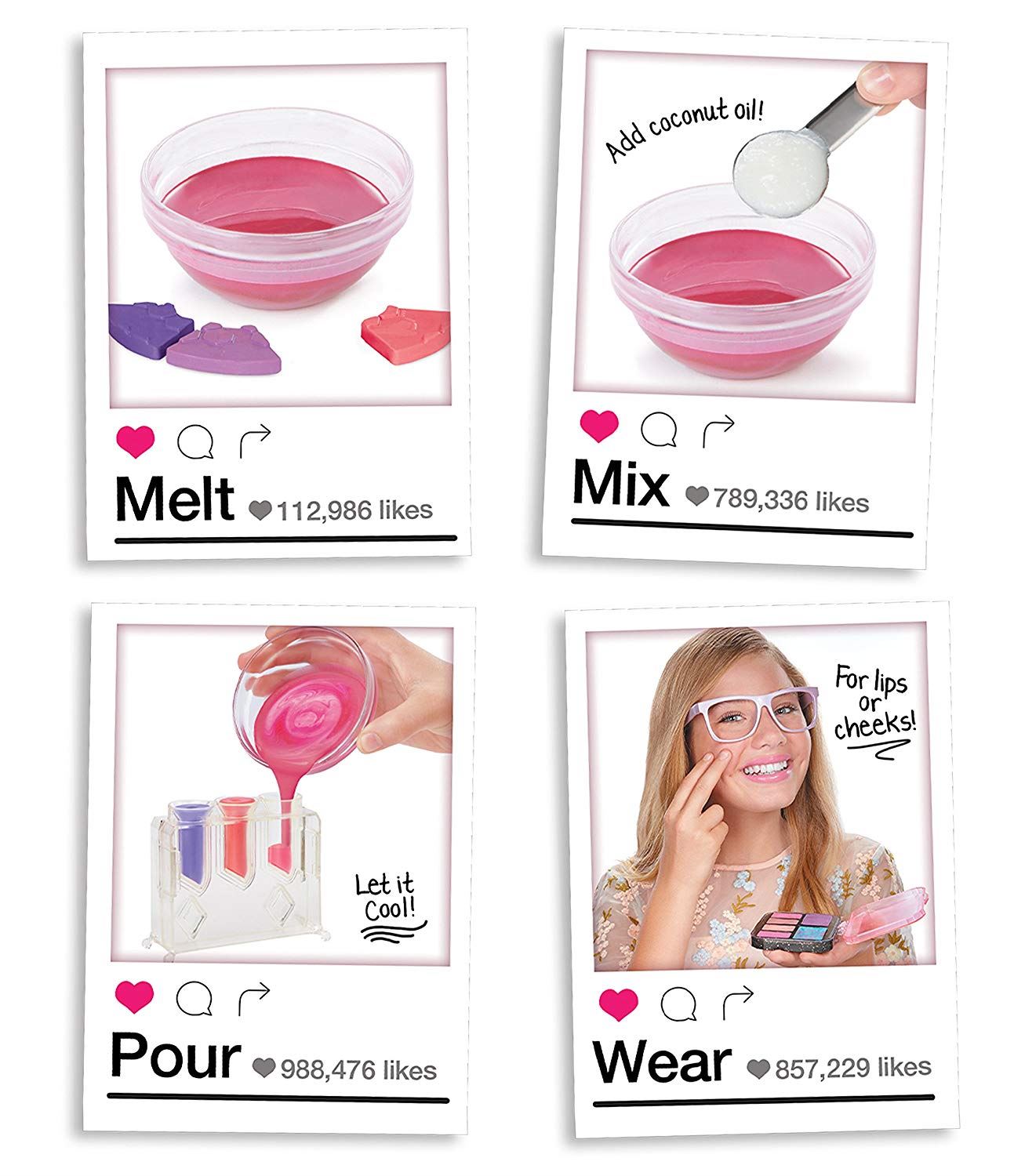 crayon makeup science kit