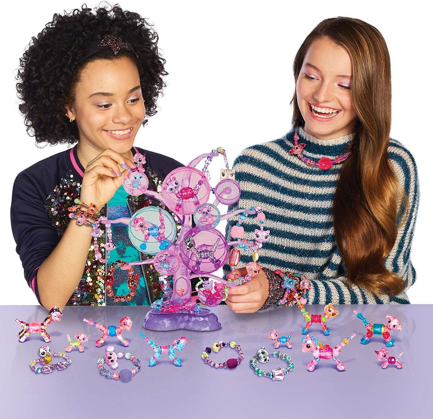 Twisty Petz Joyería Pantalla Y Pulsera Coleccionable Exclusivo