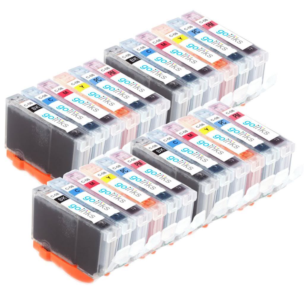 24 Ink Cartridges to replace Canon CLI-8 (4 Sets) Compatible for Printers - Picture 15 of 20