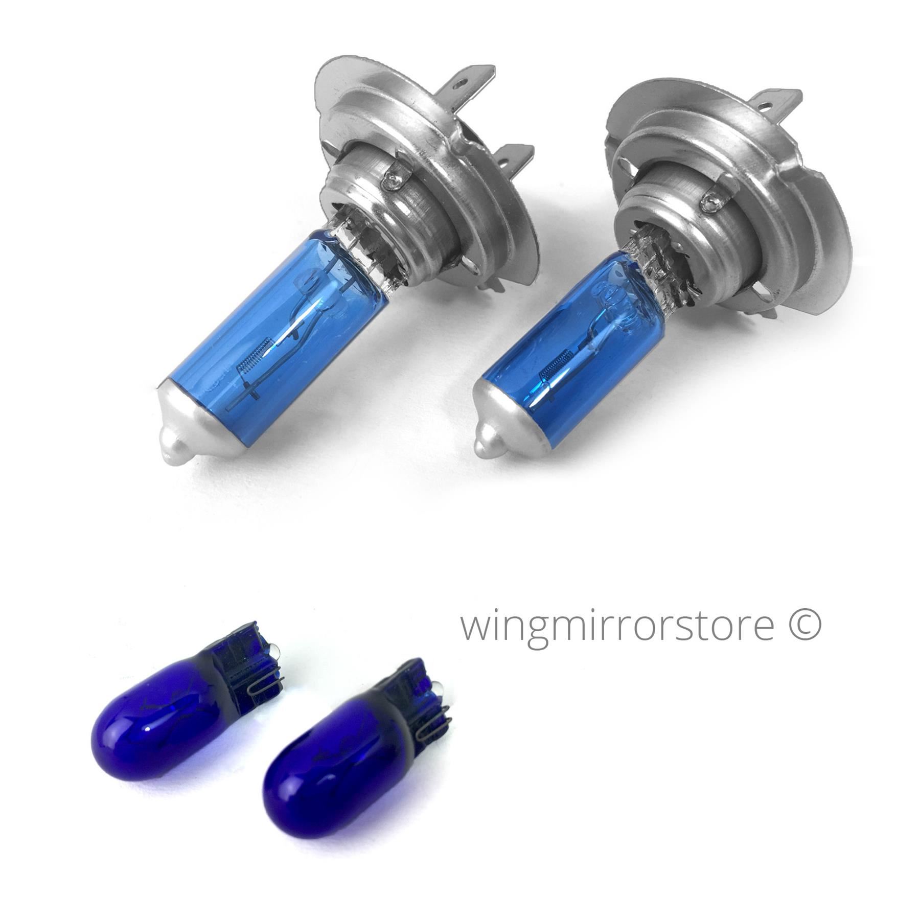 For Vauxhall Meriva 2003-2010 Side//Low//High Beam 501 H7 H1 Xenon Headlight Bulbs