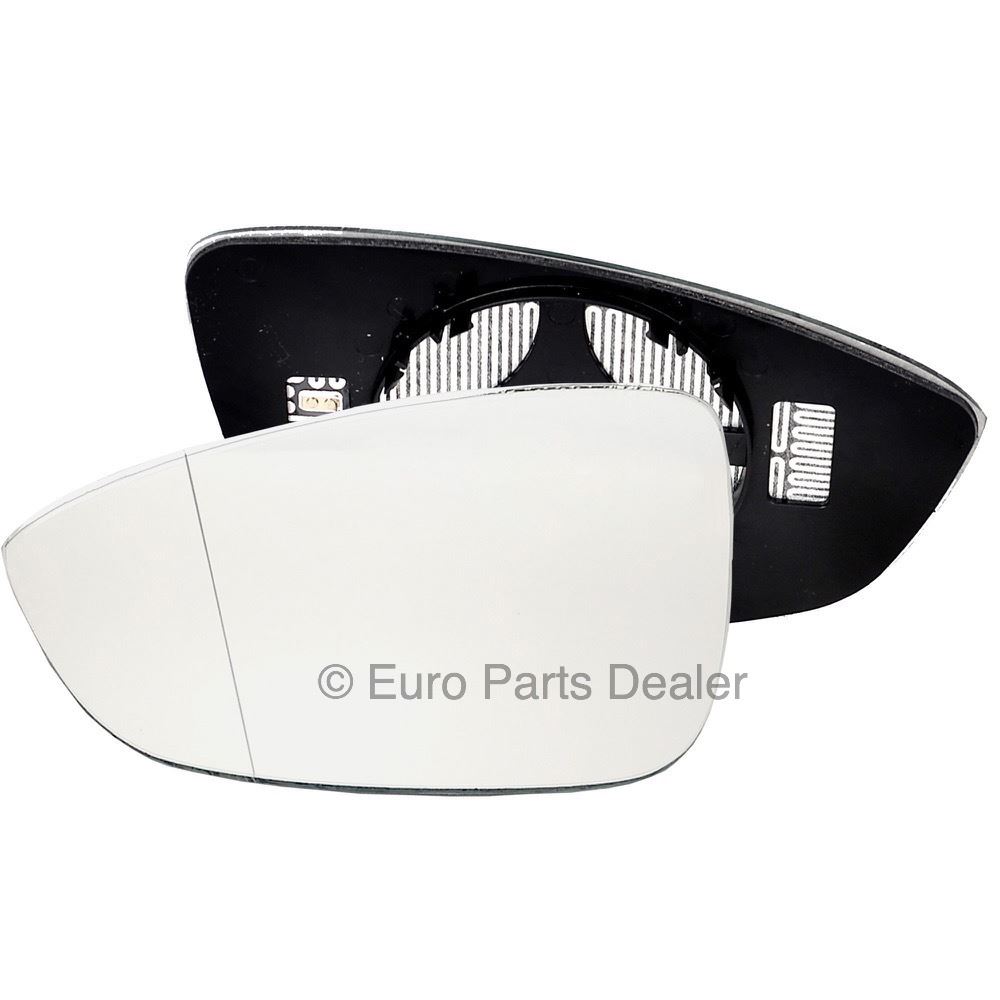 Left side Clip heated Wide Angle wing mirror glass for VW Passat CC 08