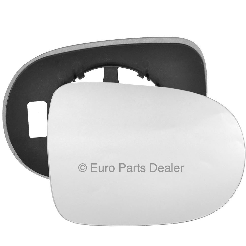 Left Passenger Wing Mirror Glass Replacement RENAULT CLIO 2009-2012 STICK ON