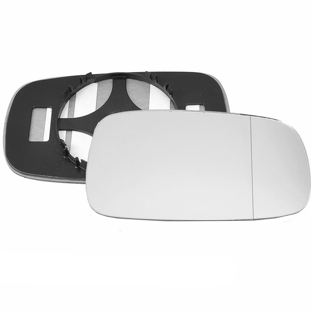 Driver side Clip Wide Angle wing mirror glass for Renault Clio 0509