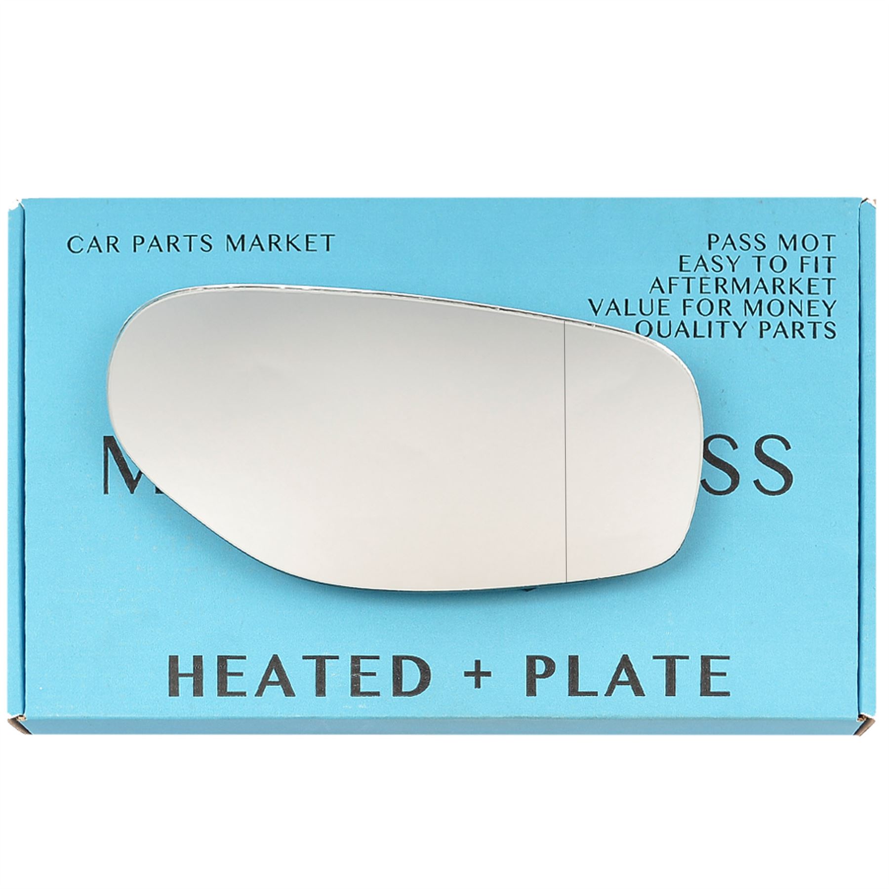 Right driver side Wing mirror glass for TVR chimaera Griffith 1992-03 heated Right driver side Wing mirror glass for TVR chimaera Griffith 1992-03 heated