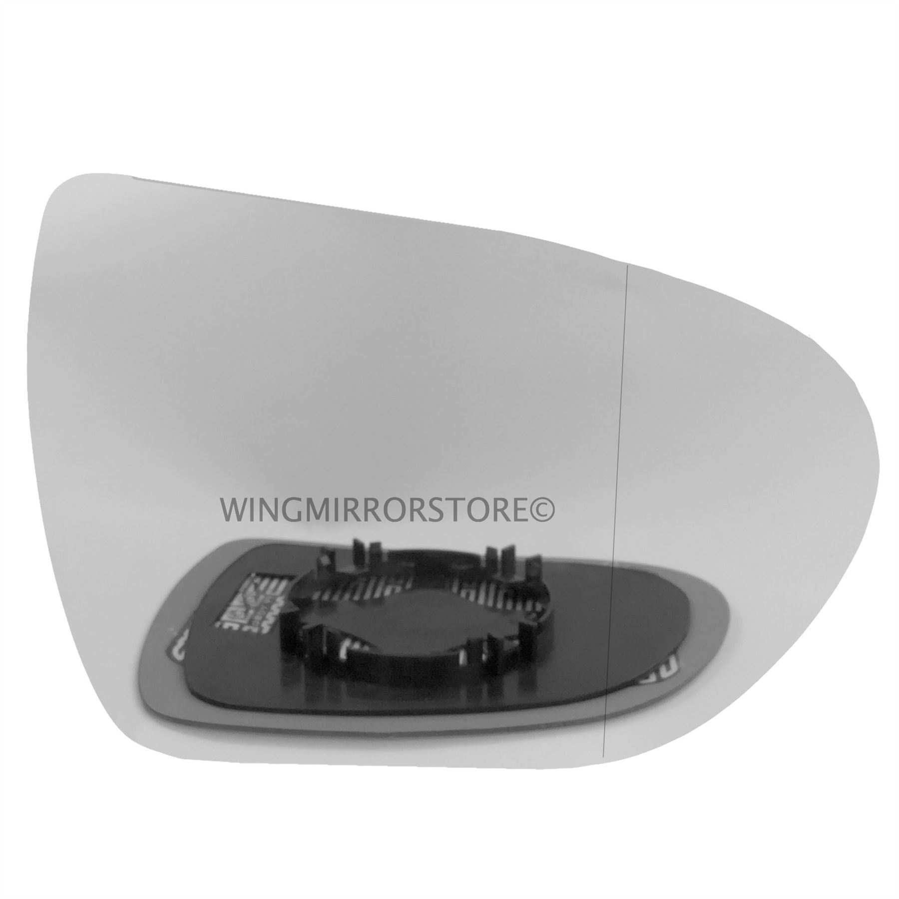 Left passenger side wing mirror glass for Hyundai i40 2012-2018 heated