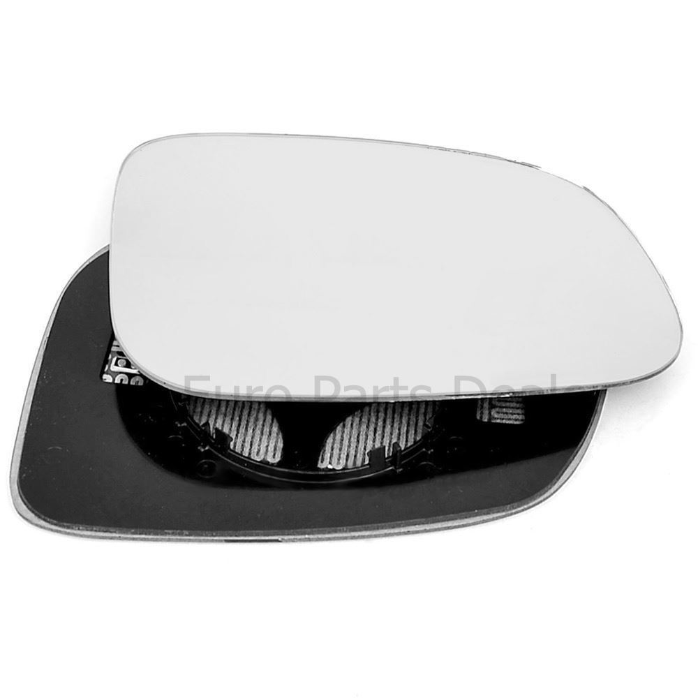 Left Passenger Side Wing Door Mirror Glass for JAGUAR XF 2008-on