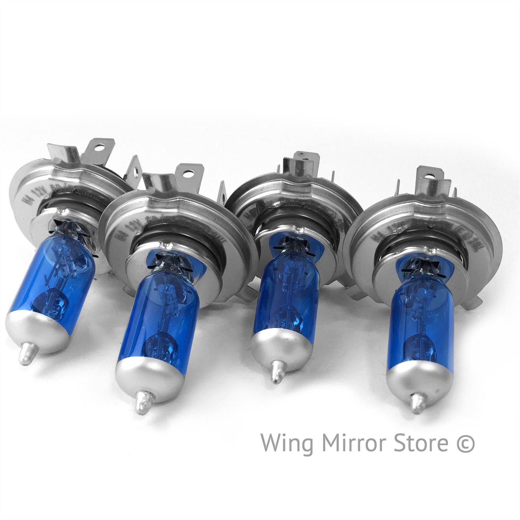 Para Renault Master 2010-2016 Baja High Beam Xenon Faro Bulbos Set Lámpara H7 H1