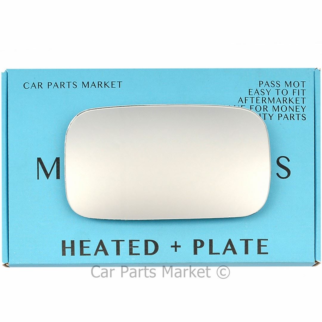 Left Passenger side Wide Angle Wing mirror glass for Honda Prelude 1996-2001