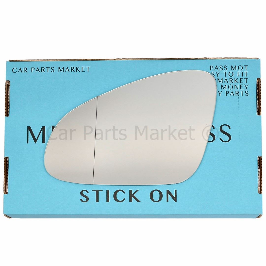 Right Side Wide Angle Wing Door Mirror Glass for Vauxhall Adam 2012-2017