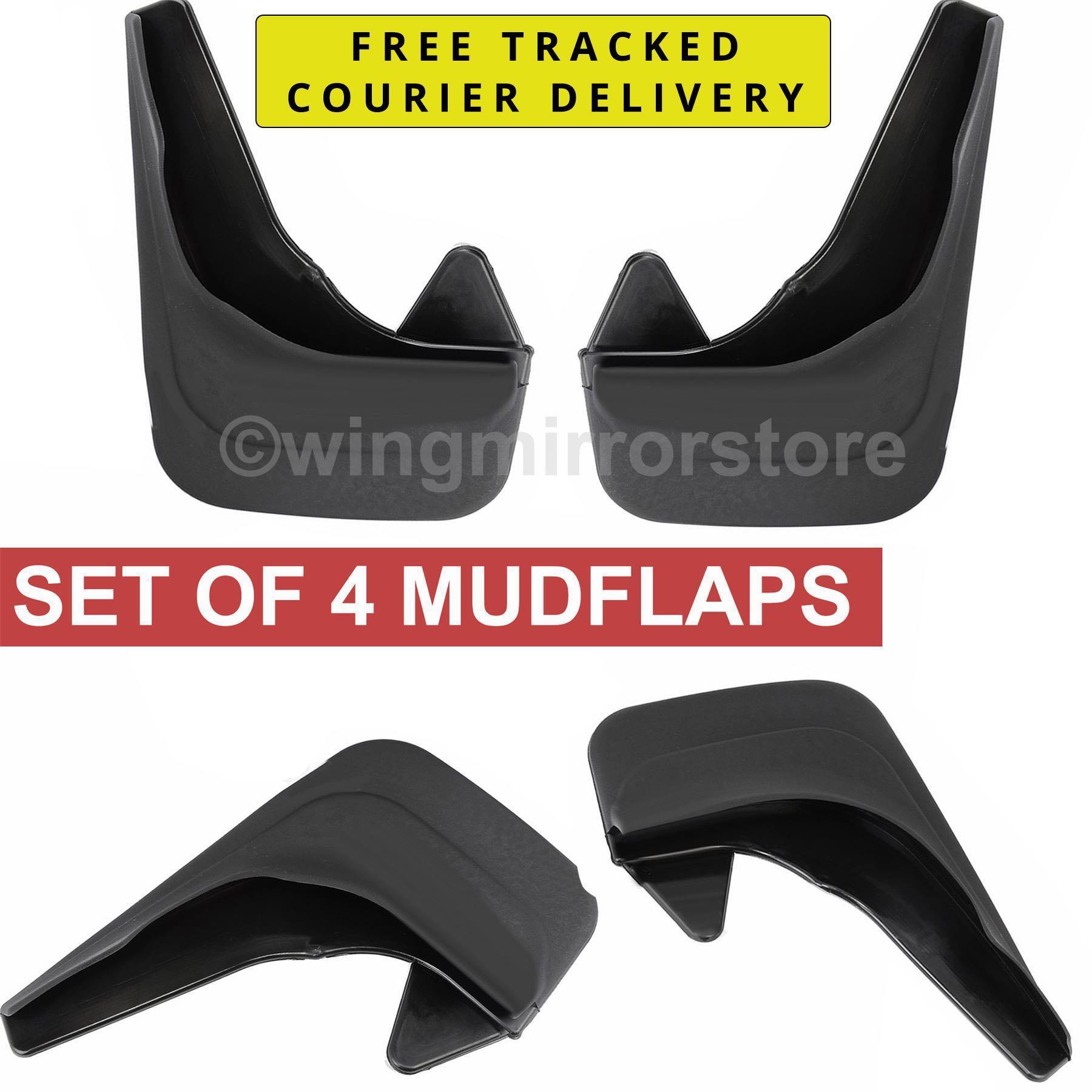 Rear and Front Mud Flaps for Nissan Micra K11 Rubber Moulded set of 4