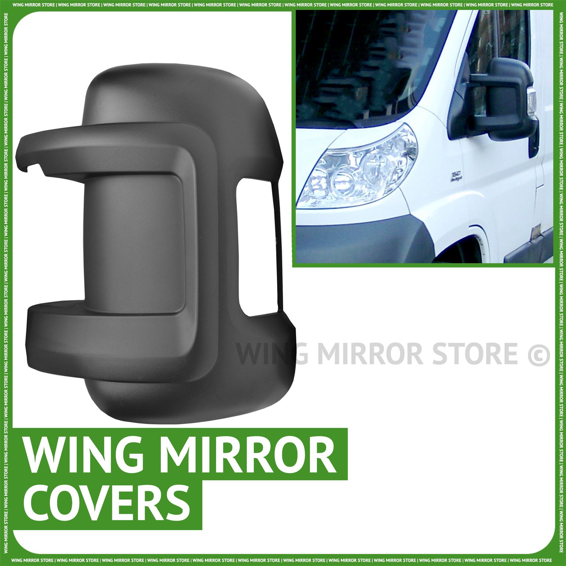VAUXHALL MOVANO 2010 ONWARD WING MIRROR GLASS DRIVER RIGHT SIDE O//S