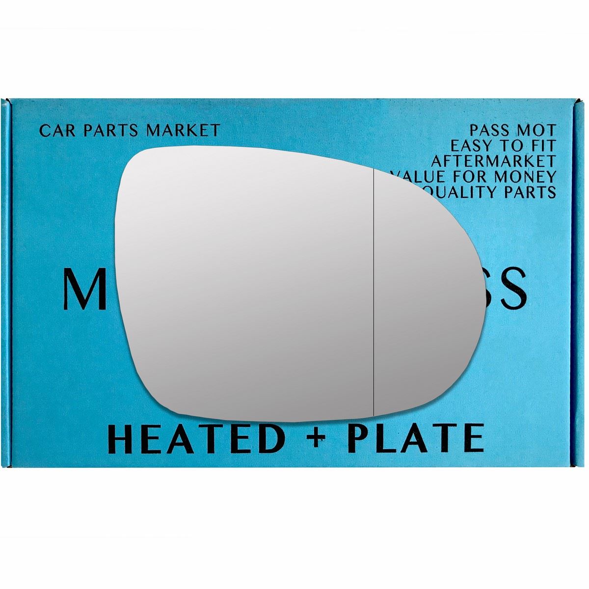 Left Side Wide Angle Heated Mirror Glass for Kia Sorento 2002-2011 0196LASH