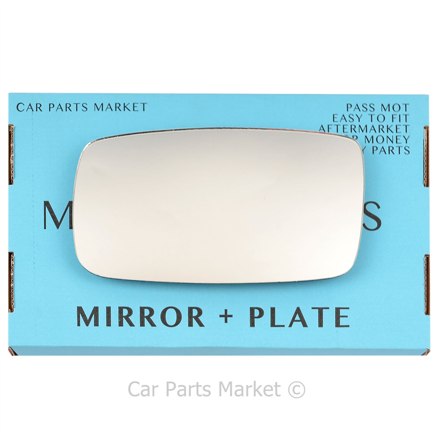 Wing Mirror Glass,Wide Angle Mirror,Right Hand Side 1990 to 1997 Volvo 940