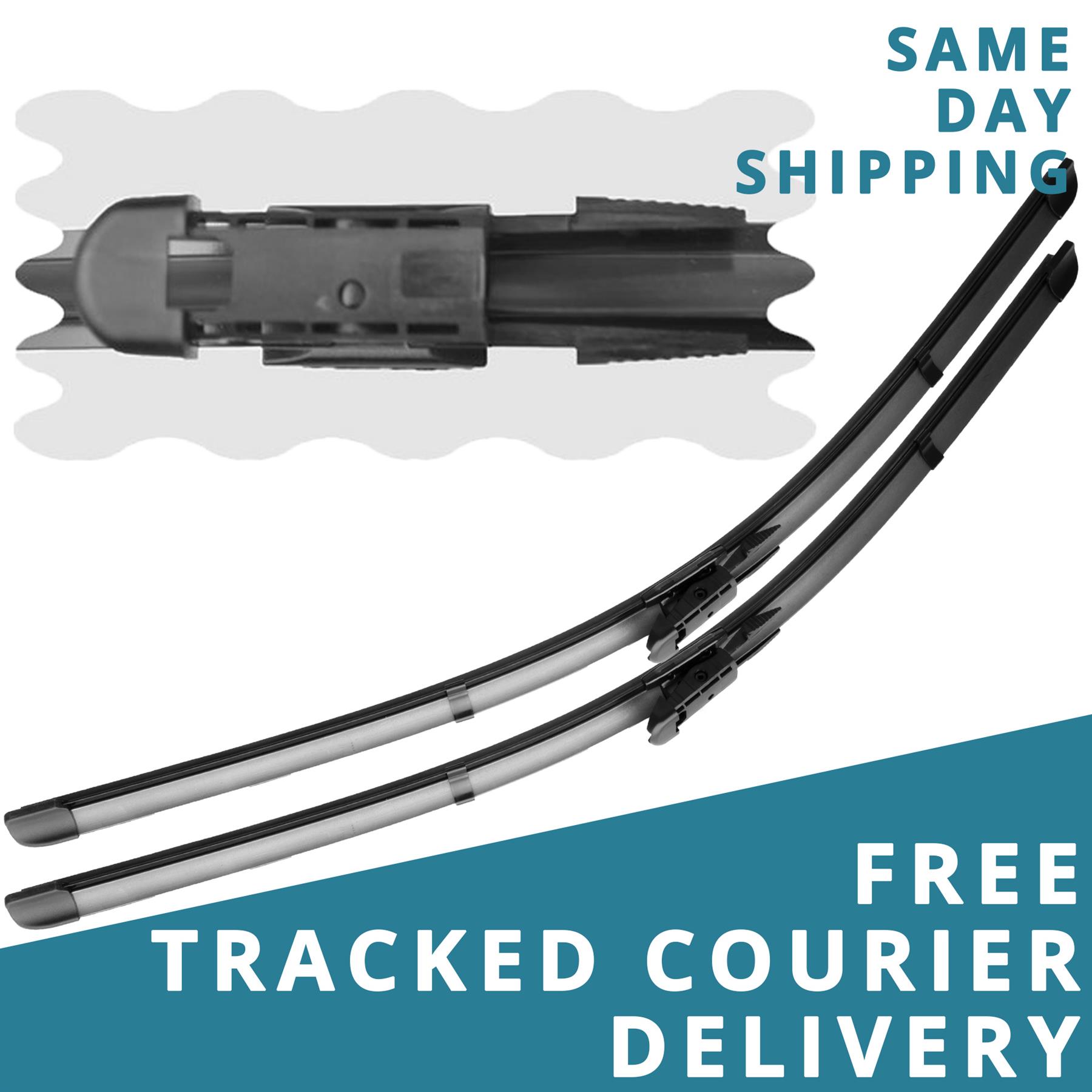 Ford Kuga Flat Windscreen Wiper Blade Set for 2008 Onwards
