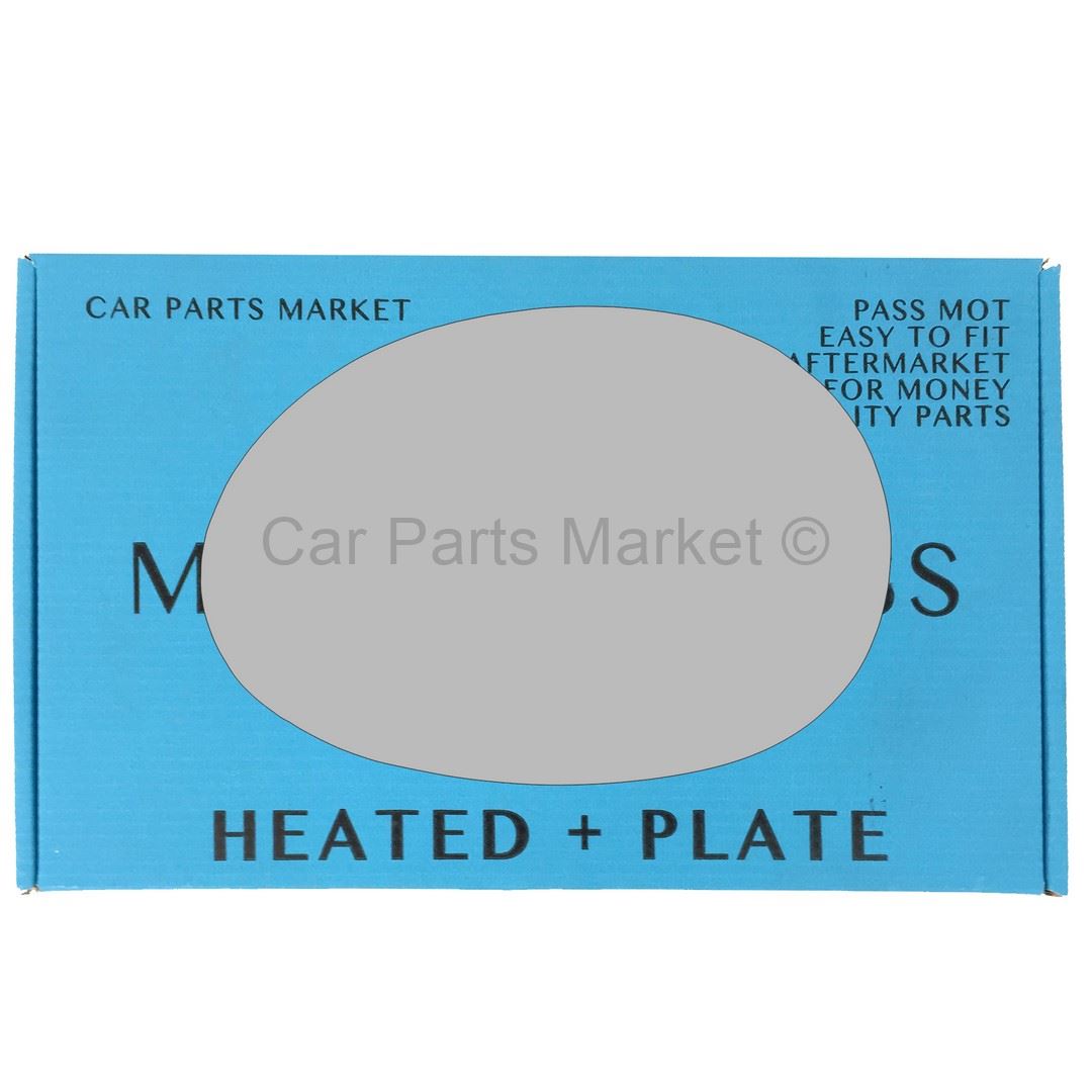 Right side for Renault Capture 13-16 Wide Angle heated wing mirror glass plate