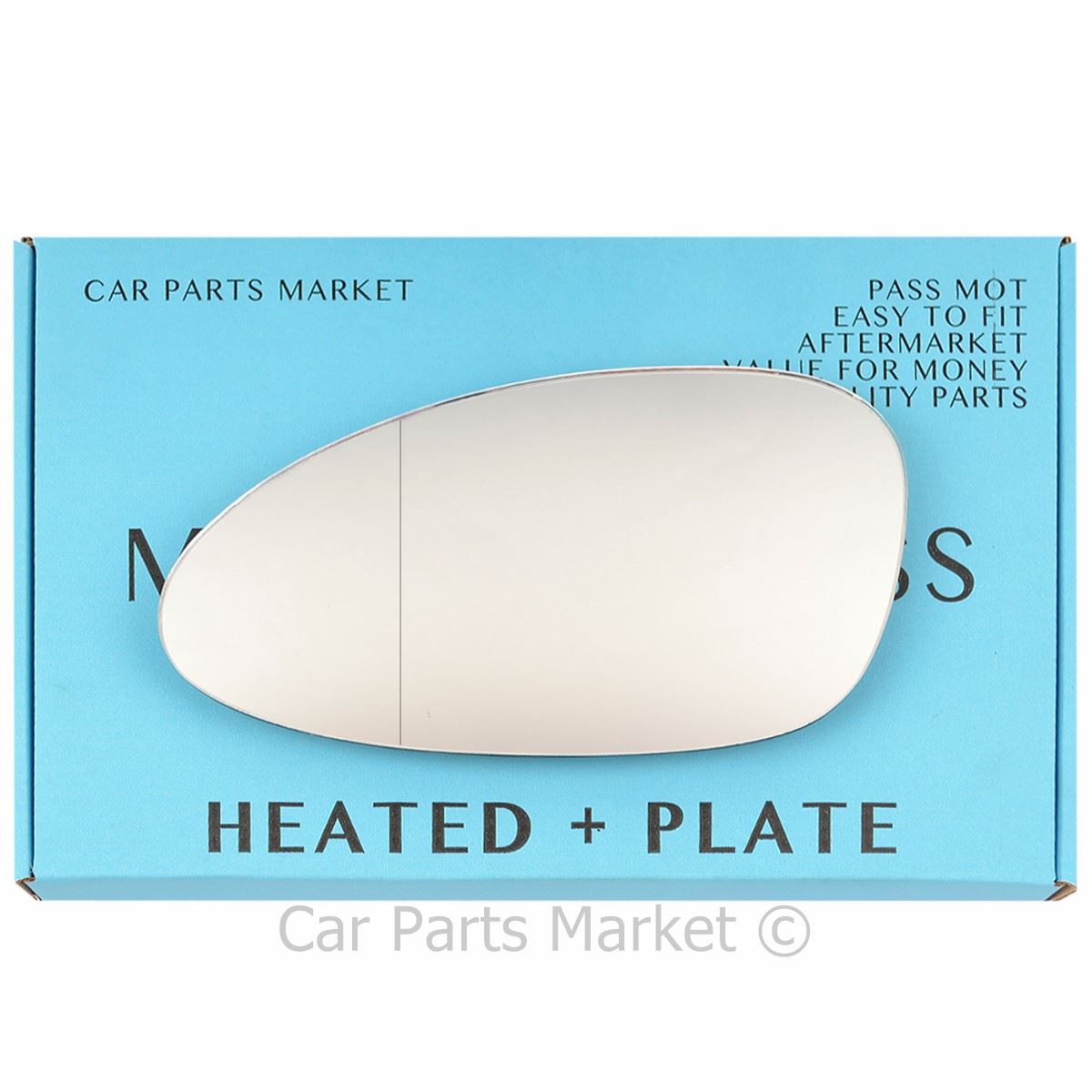 Right side Wing mirror glass for Porsche 911 93-98 heated plate