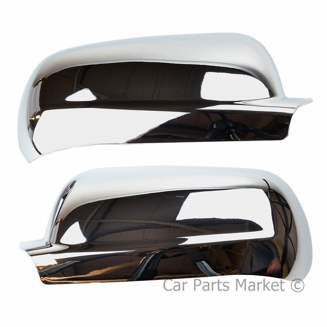 VW PASSAT 19962003 CHROME CUP WING MIRROR GLASS COVERS eBay