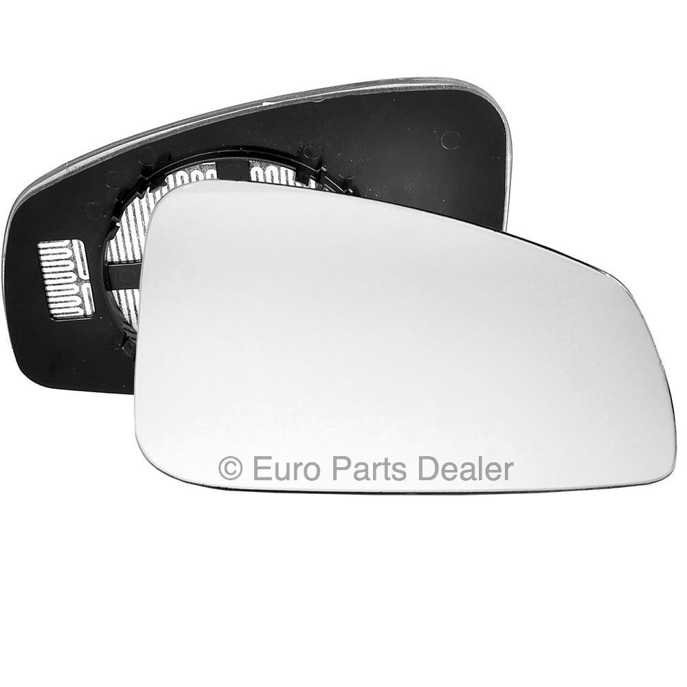 Lado IZQUIERDO CLIP DE GRAN ANGULAR CLIMATIZADA Espejo Ala Vidrio Para Renault Megane 3 08-15