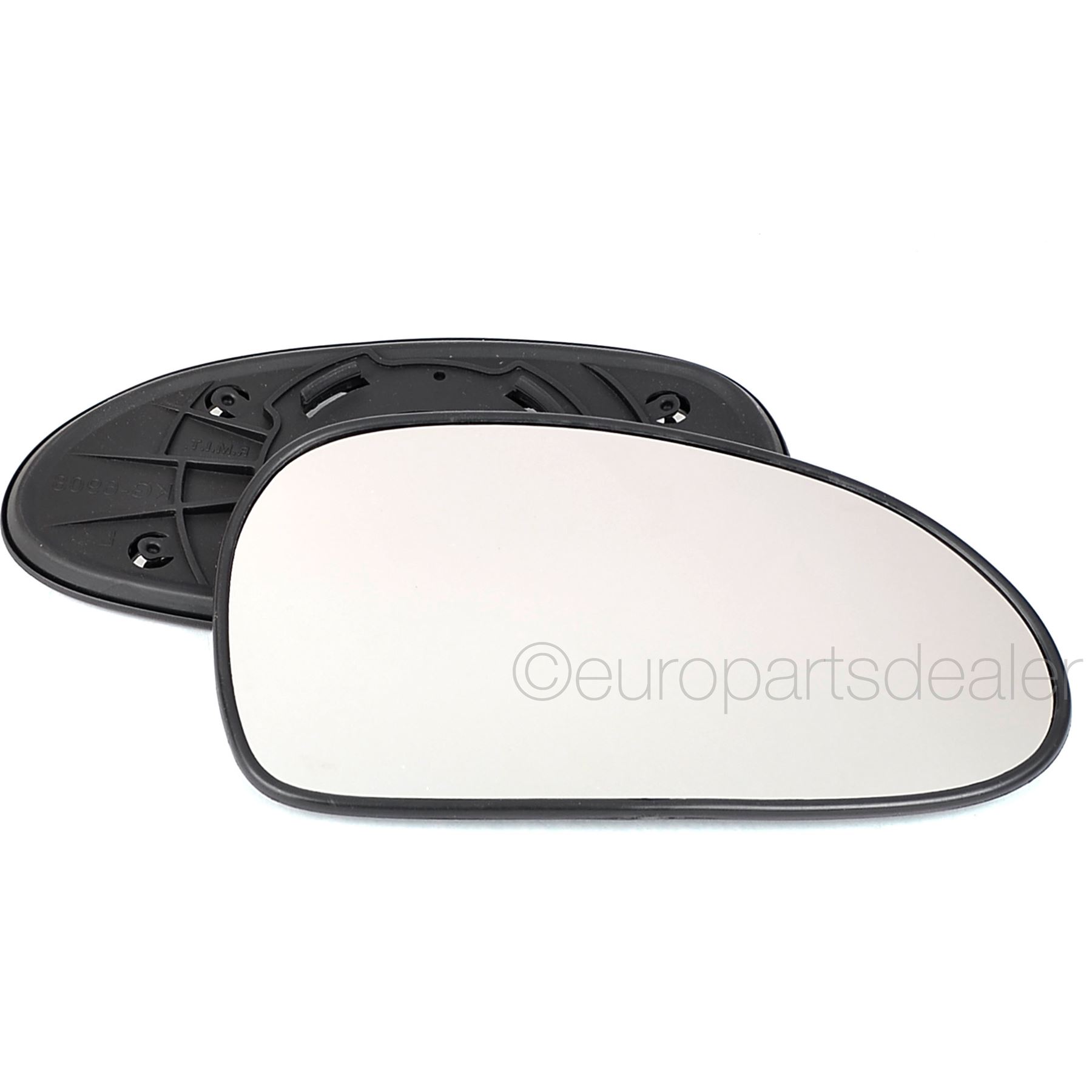 Derecho Lado Del Conductor Ala Gran Angular Cristal Espejo Para Audi A6 1999-2004 climatizada