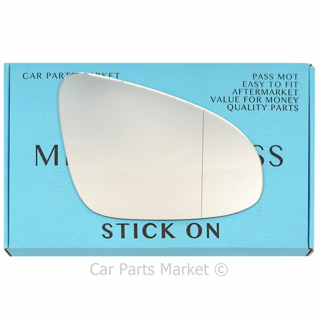 Left Passenger Side WIDE ANGLE WING DOOR MIRROR GLASS For Toyota Aygo 2005-2013