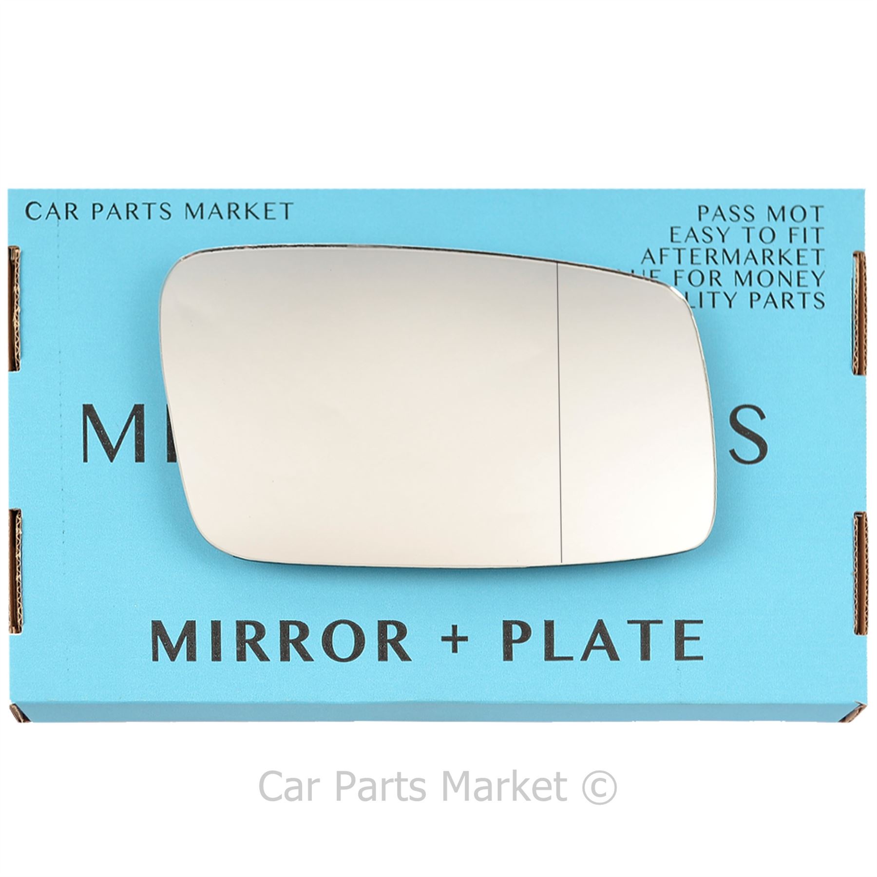 Right hand driver side for Volvo 850 1992-1997 wing mirror glass