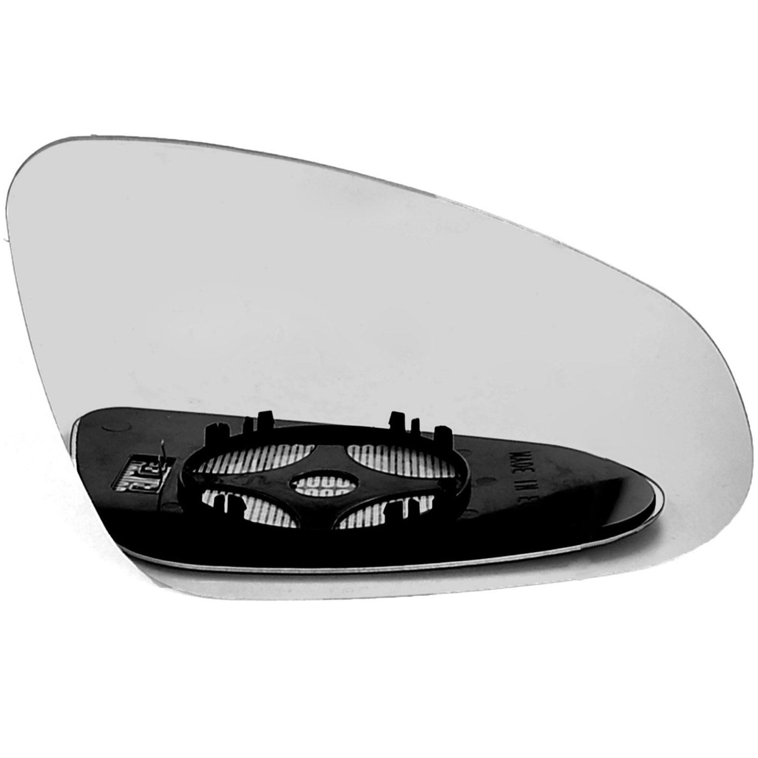 lado izquierdo /> 2017 Puerta//Ala Espejo de cristal de plata calentado /& Base CITROEN Nemo 2008