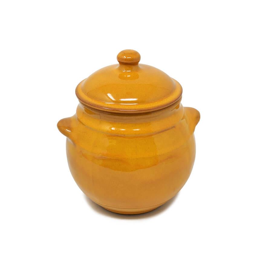 Ceramic Storage Jar w/ Lid Home Kitchen Dining Herb Spice Condiment Caddy Pot - Picture 18 of 27