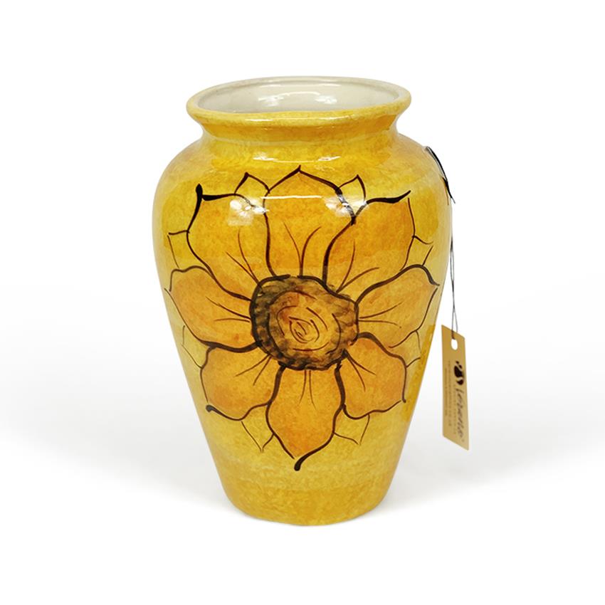 Sunflower Ceramic Flower Vase Jugs Conical Round Bowls Spoon Rest Dishware Décor - Picture 34 of 41