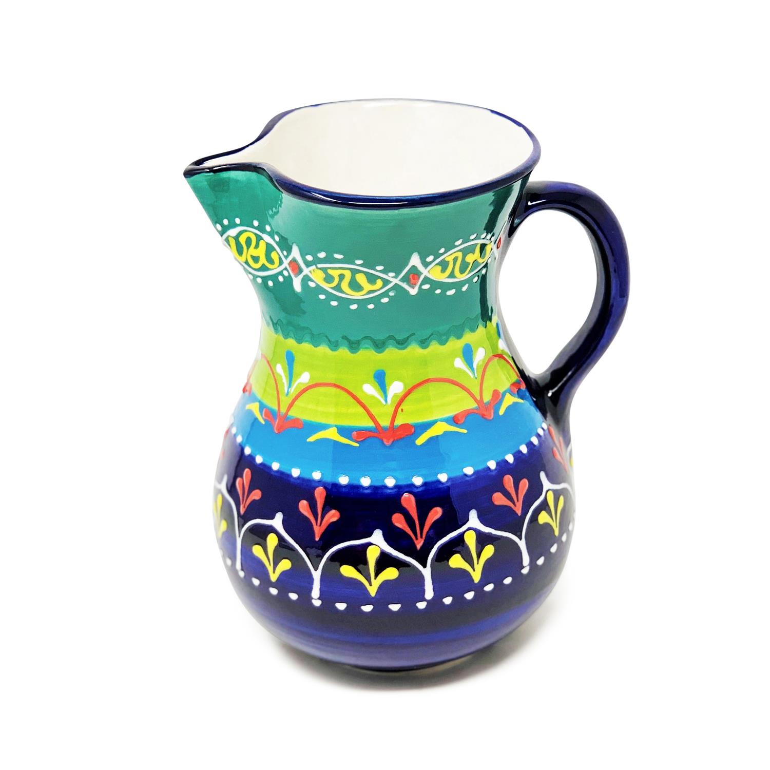 Pourer Pitcher Serving Jug Water Milk Flower Vase Ceramic Home Kitchen Décor 2L - Picture 11 of 18