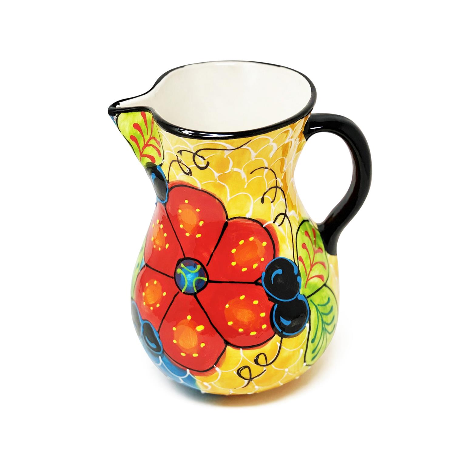 Pourer Pitcher Serving Jug Water Milk Flower Vase Ceramic Home Kitchen Décor 2L - Picture 14 of 18